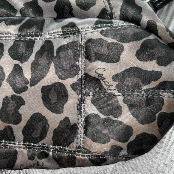 Coach Leopard Print Mini Bag - Picture 4 of 9